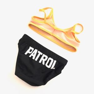 GIRLS 4T AMERICAN APPAREL COTTON ON BIKINI PATROL